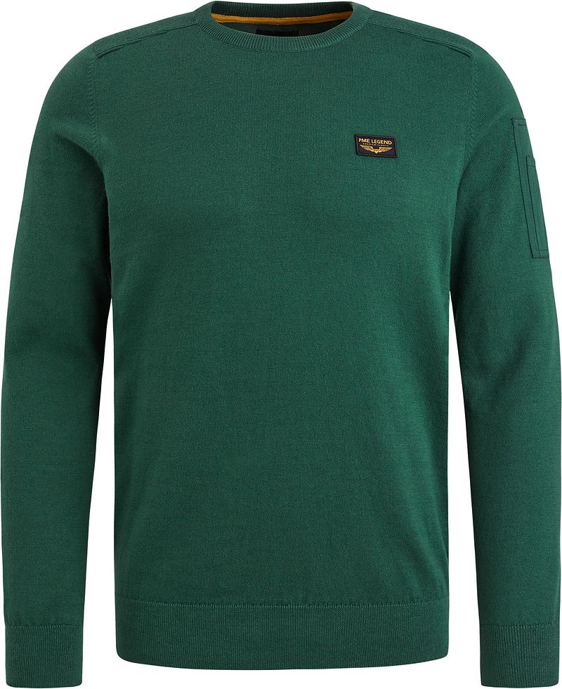 PME Legend Sweater American Classic Cargo Dunkelgrün - Größe L günstig online kaufen