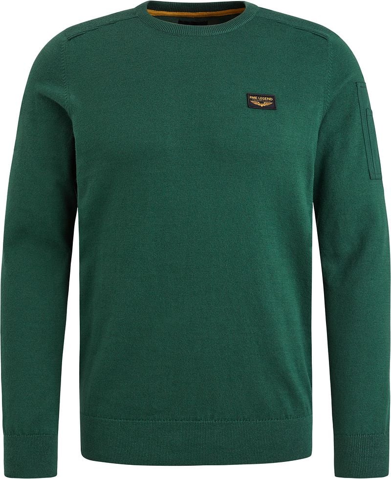 PME LEGEND Heren Truien & Vesten R-neck American Classic Knit Groen