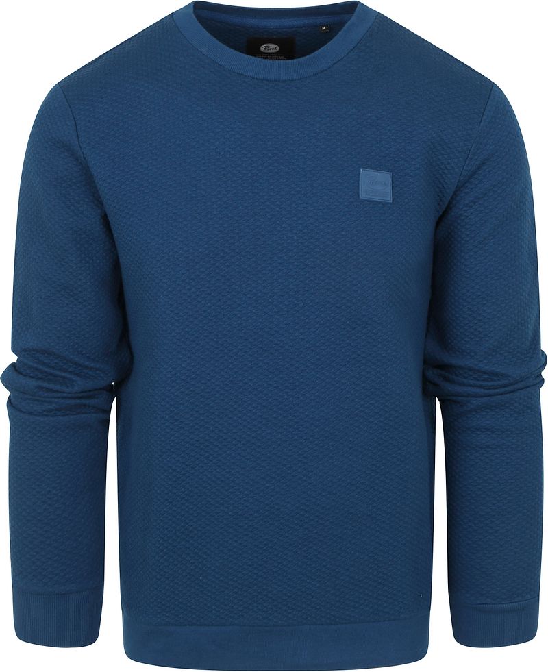 Petrol Pullover uni bleu Bleu taille M