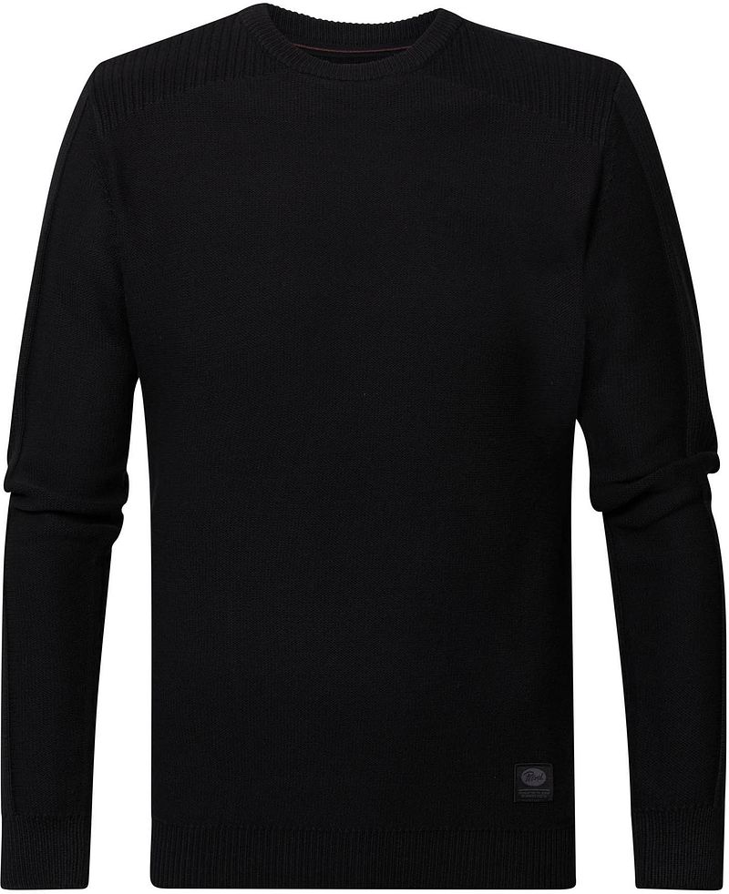 Petrol Pull Tricoté Noir taille M