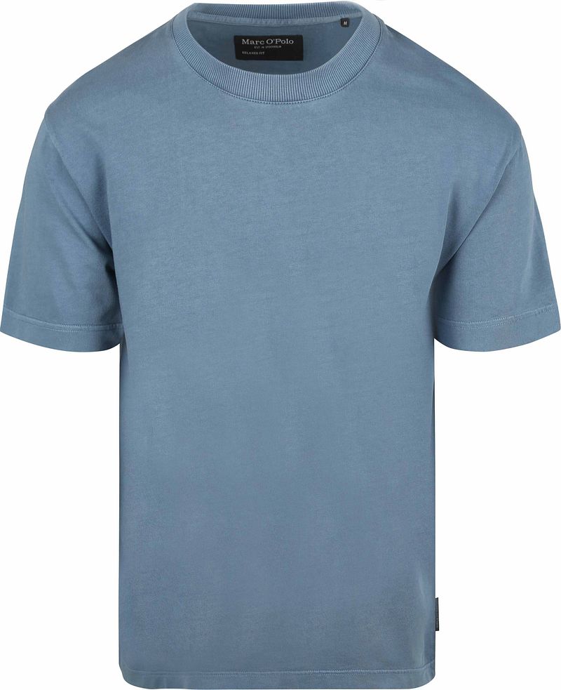 Marc O'Polo Heavy T-Shirt Blauw