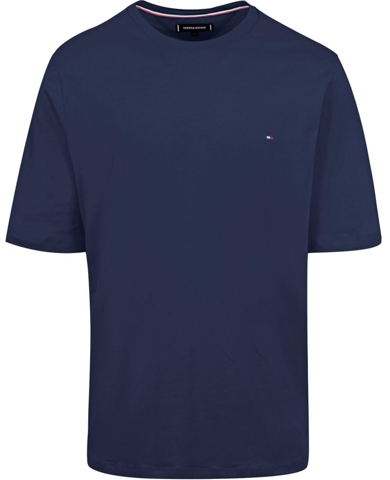 Tommy Hilfiger Big & Tall Logo T-shirt Navy
