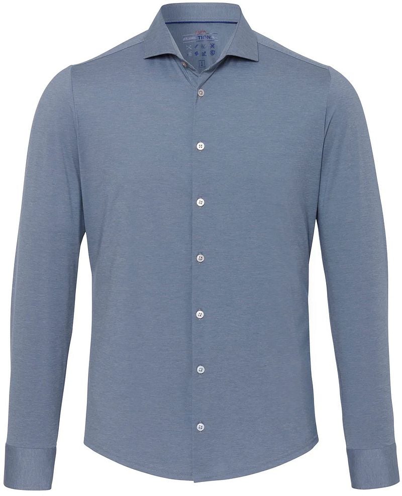 Pure The Functional Shirt Grau Blau - Größe 38 günstig online kaufen