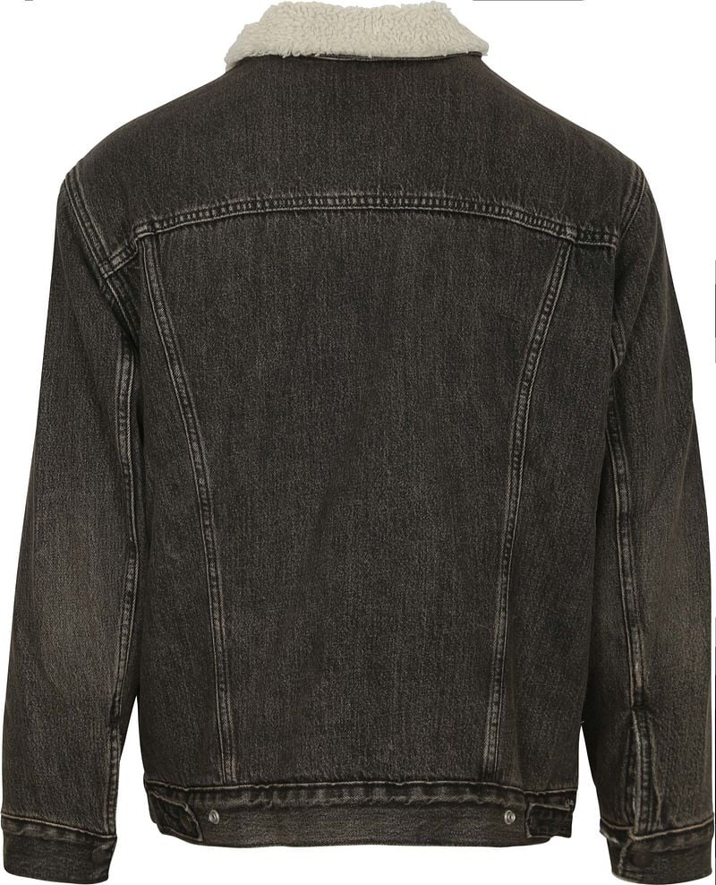 Levi's Sherpa Jacke Denim Anthrazit - Größe XL günstig online kaufen