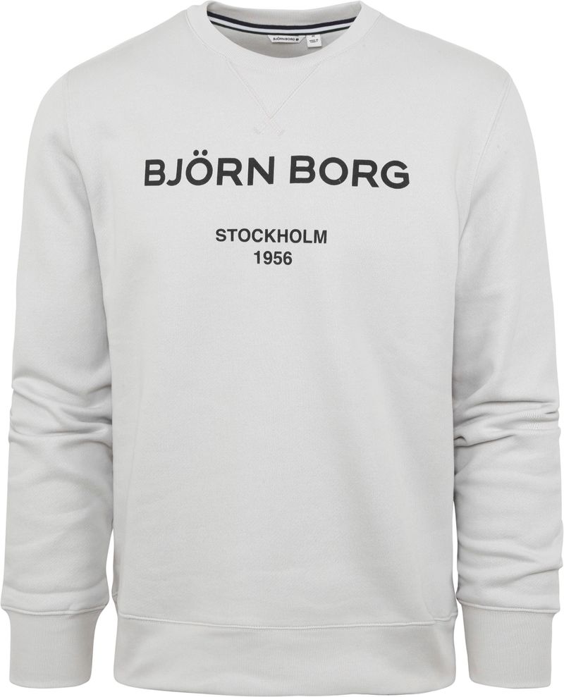 Bjorn Borg Crew Sweater Lichtgrijs