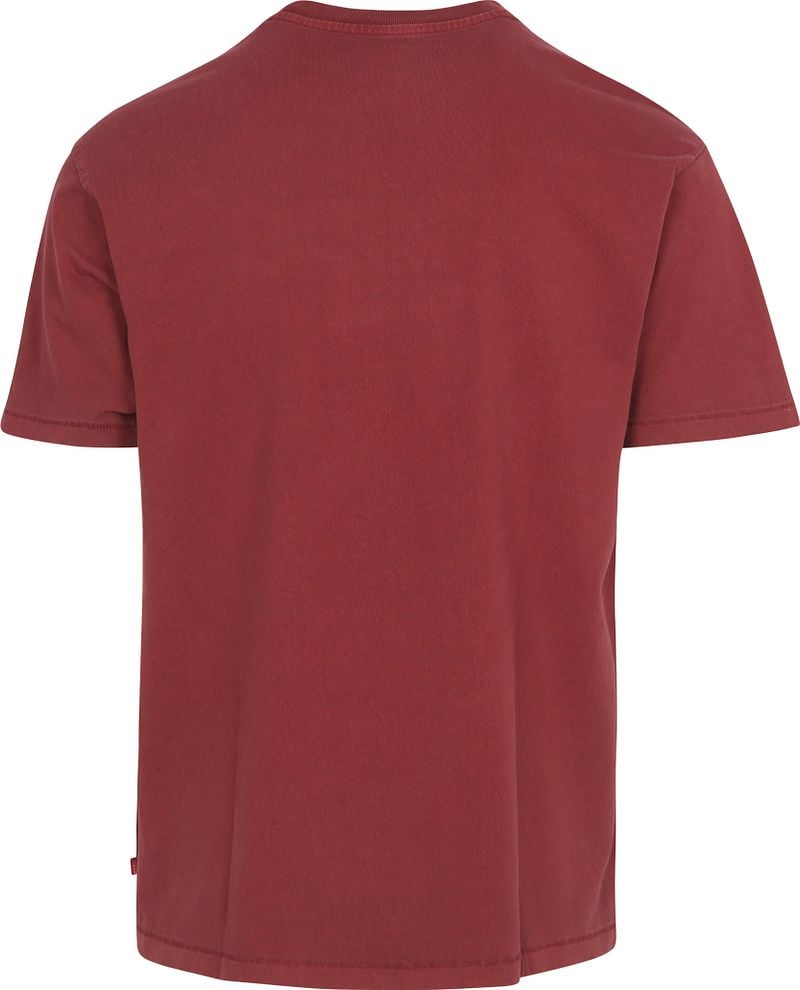 Levi's T-Shirt Tab Vintage Bordeaux - Größe L günstig online kaufen