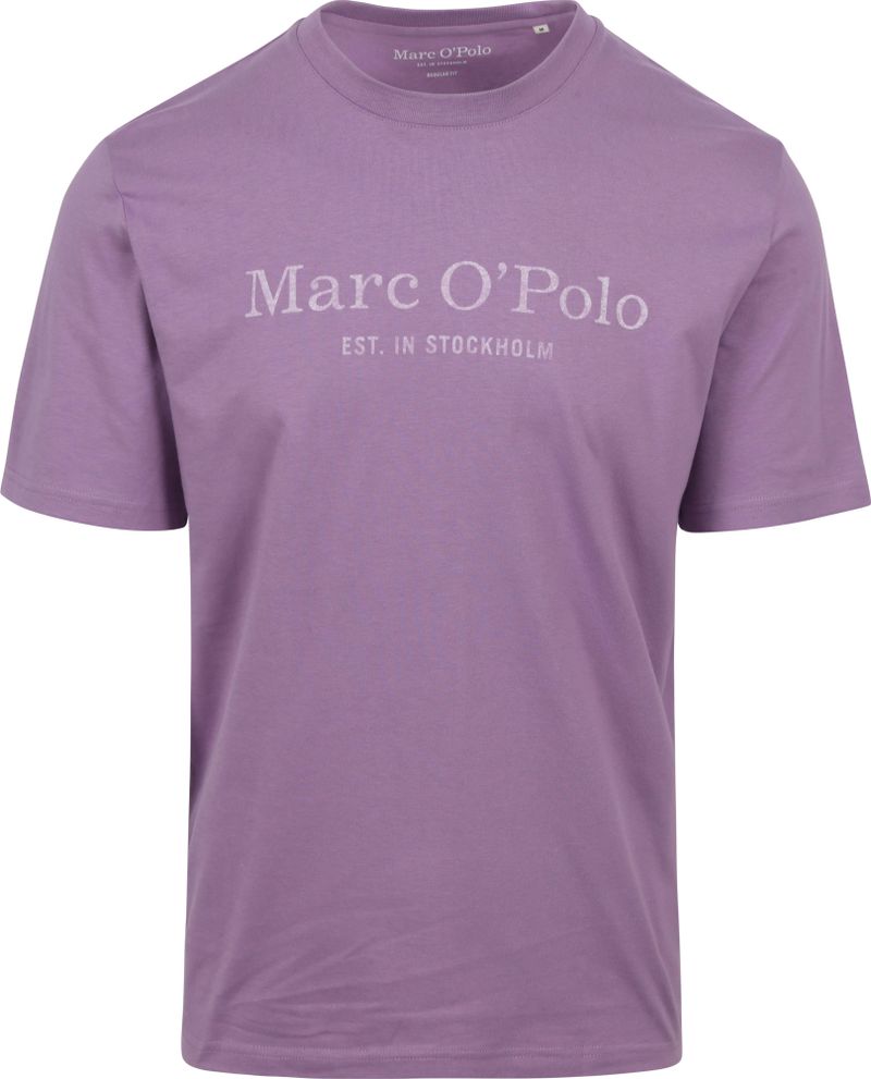 Marc O'Polo T-shirt met labelprint