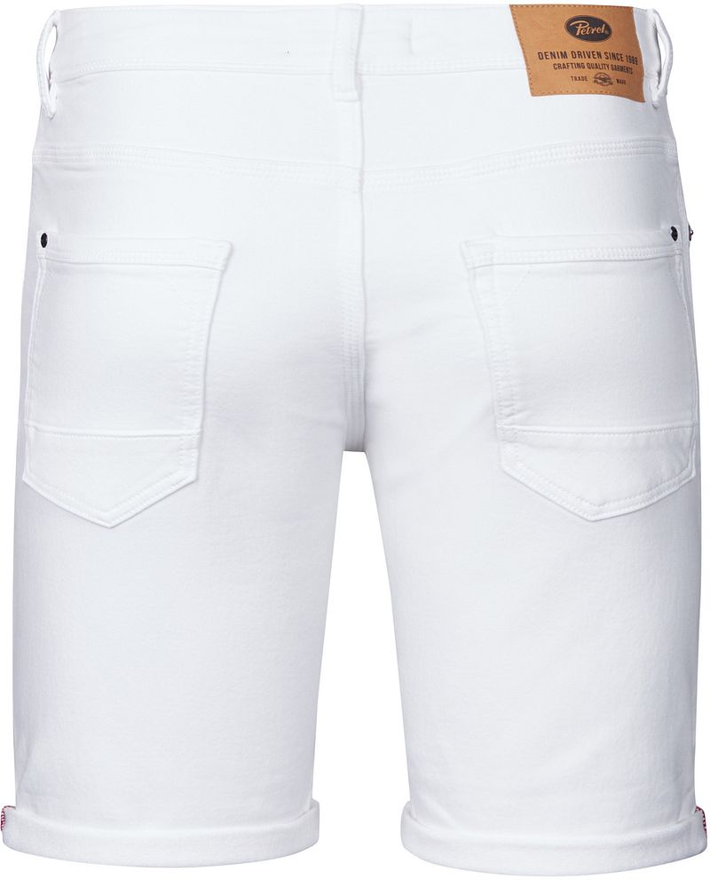 Petrol Denim Short Jackson Wit