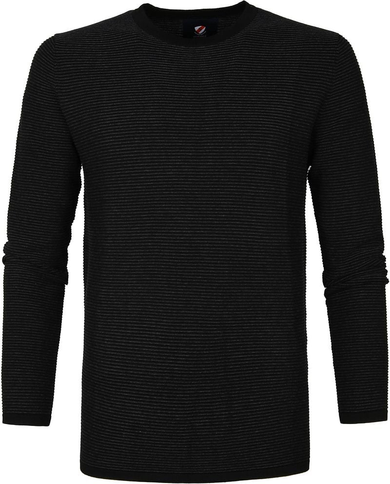 Suitable Baumwolle Leo Pullover Schwarz - Größe XL günstig online kaufen