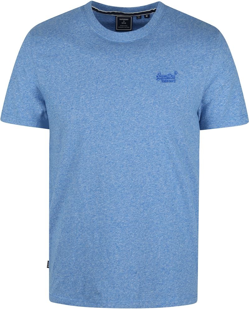 Superdry Classic T-Shirt Blauw