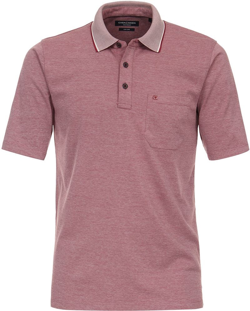 Casa Moda Polo Stretch Melange Roze