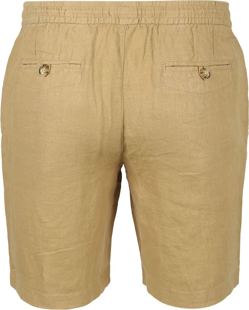 Suitable Linnen Beach Shorts Beige