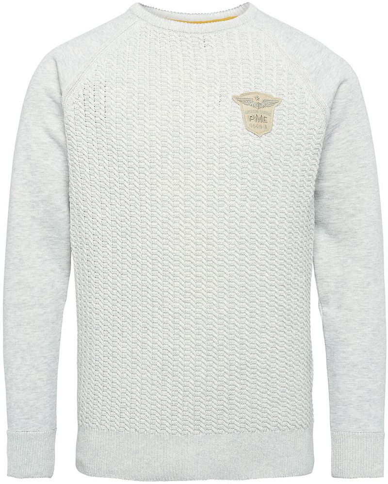 PME Legend Pull Blanc  Gris taille M