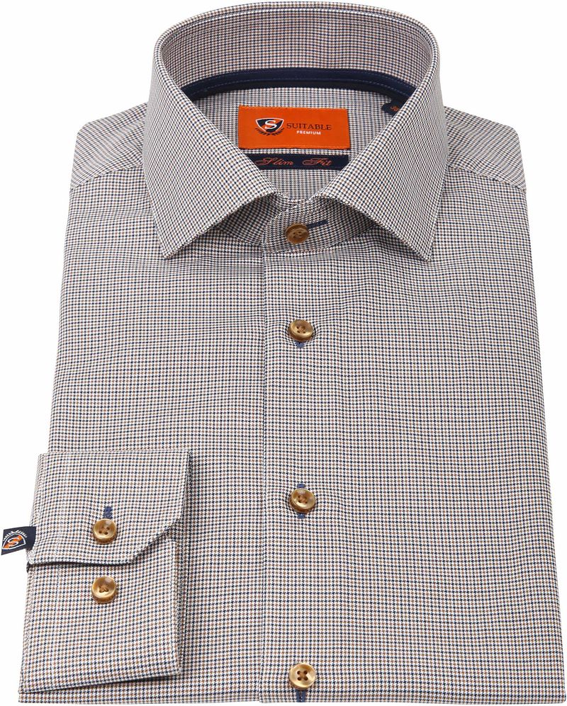 Suitable Hemd Karo D82-05 - Größe 43 günstig online kaufen