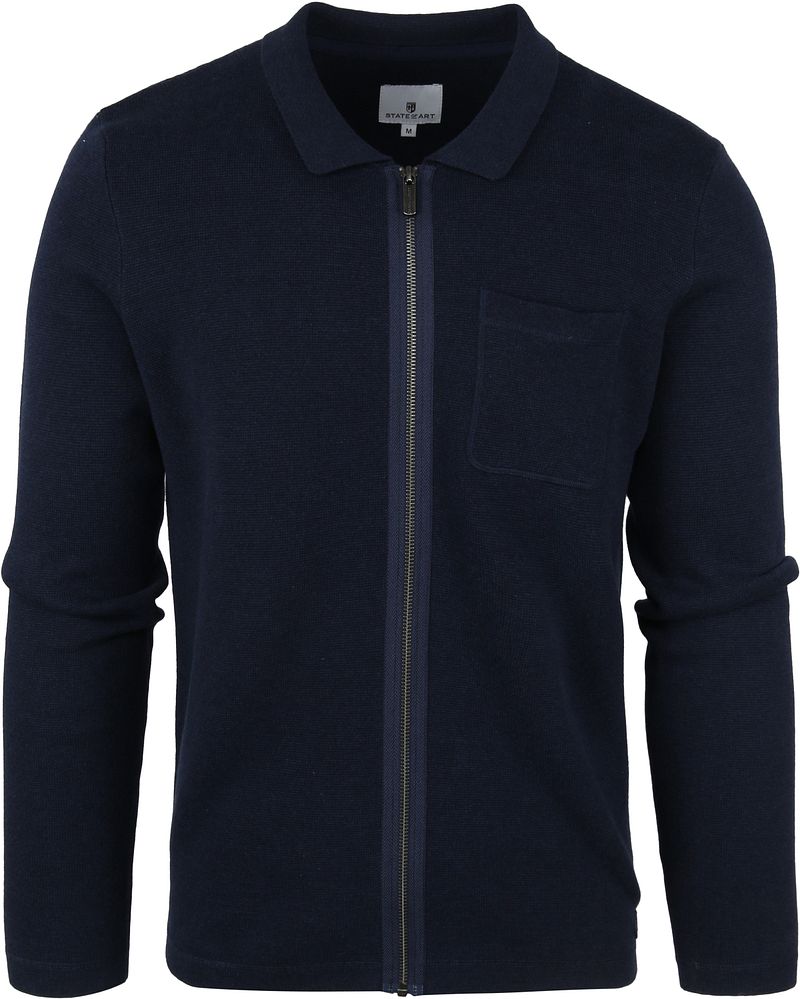 State Of Art Cardigan Bleu Marine Bleu foncé taille M