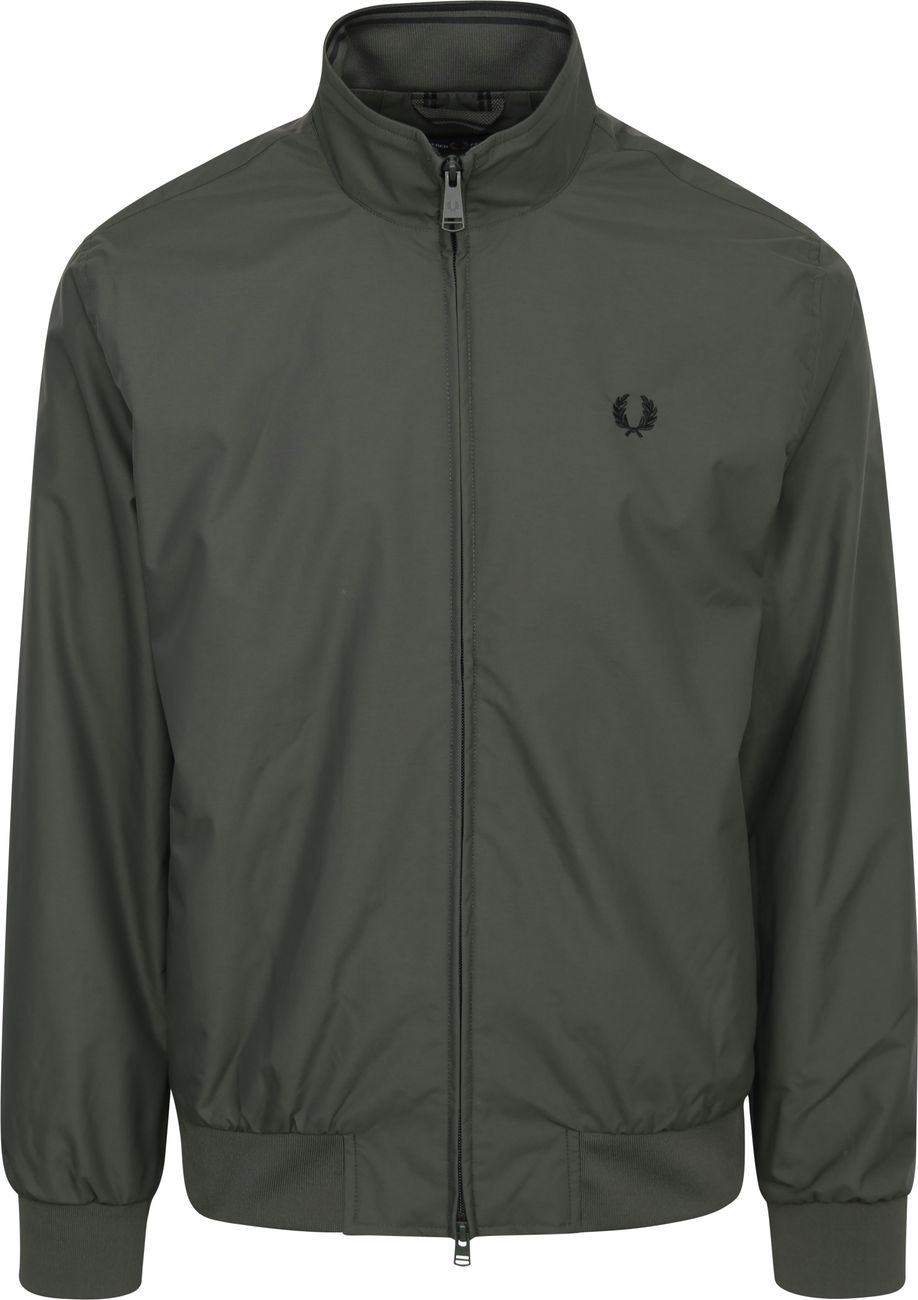 Fred Perry Brentham Jacket Dark Green order online | J2660-638 ...