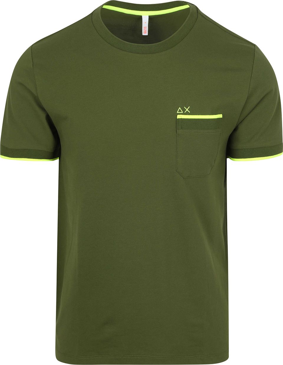 Tシャツ・カットソー SUN68 Men T-shirt Green A35104 42 Sun68 Clothing | Shop online at Suitable