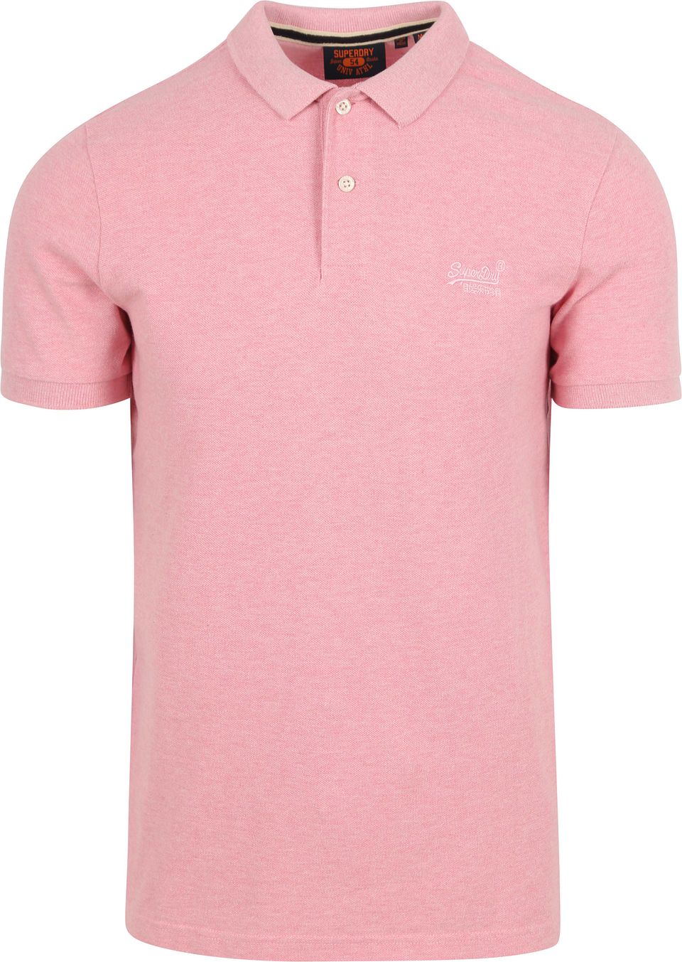 Superdry Classic Polo Shirt Melange Pink M1110343A-REI order
