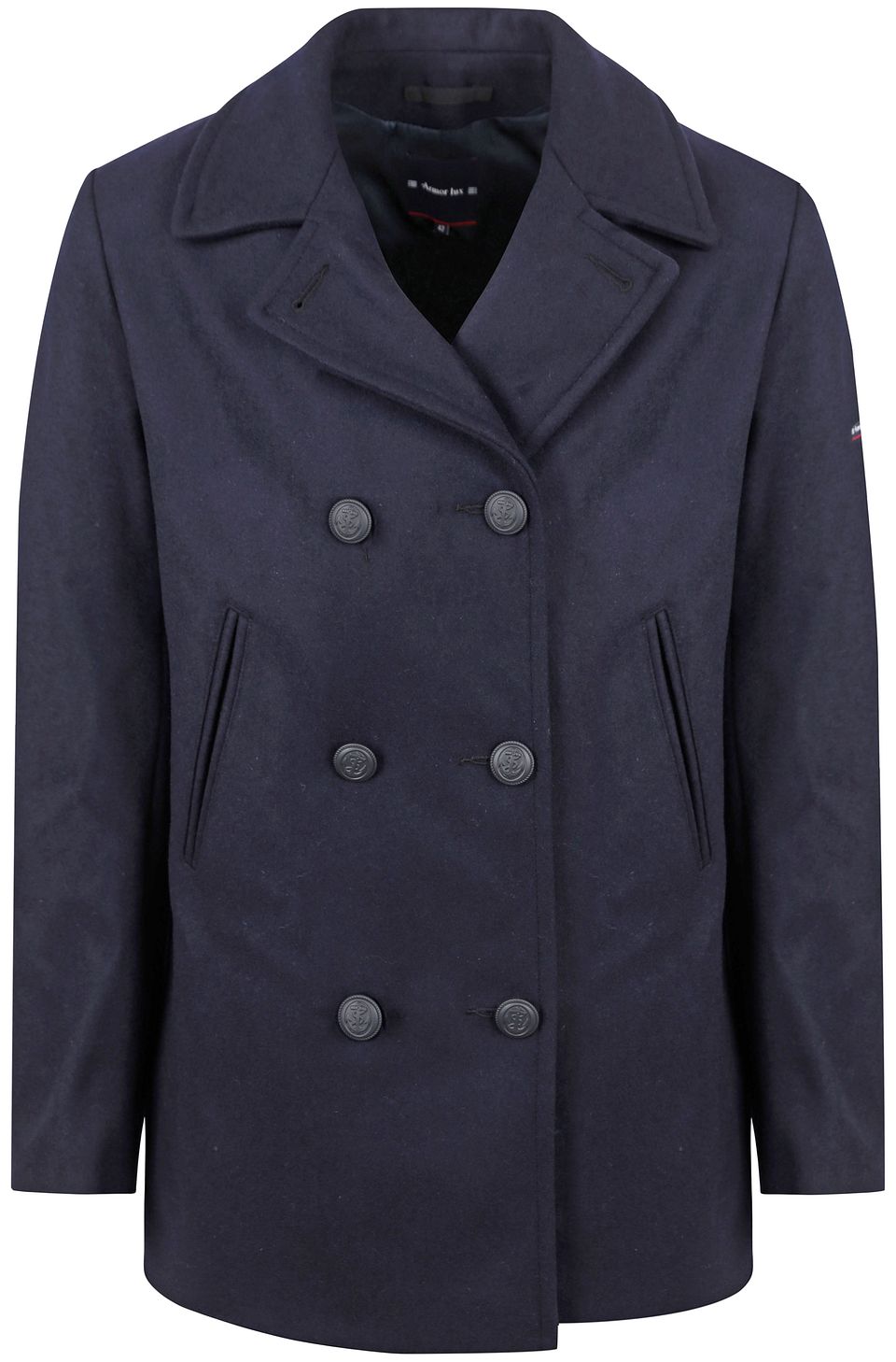 Armor Lux Caban Court Caban Veste Femme Armor Lux Caban Marine