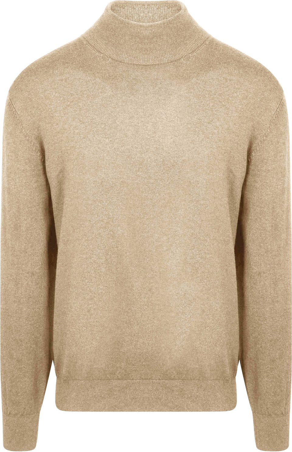 Cotton Cashmere Steppin Out Heren Truien Trui V Hals Cotton Sand