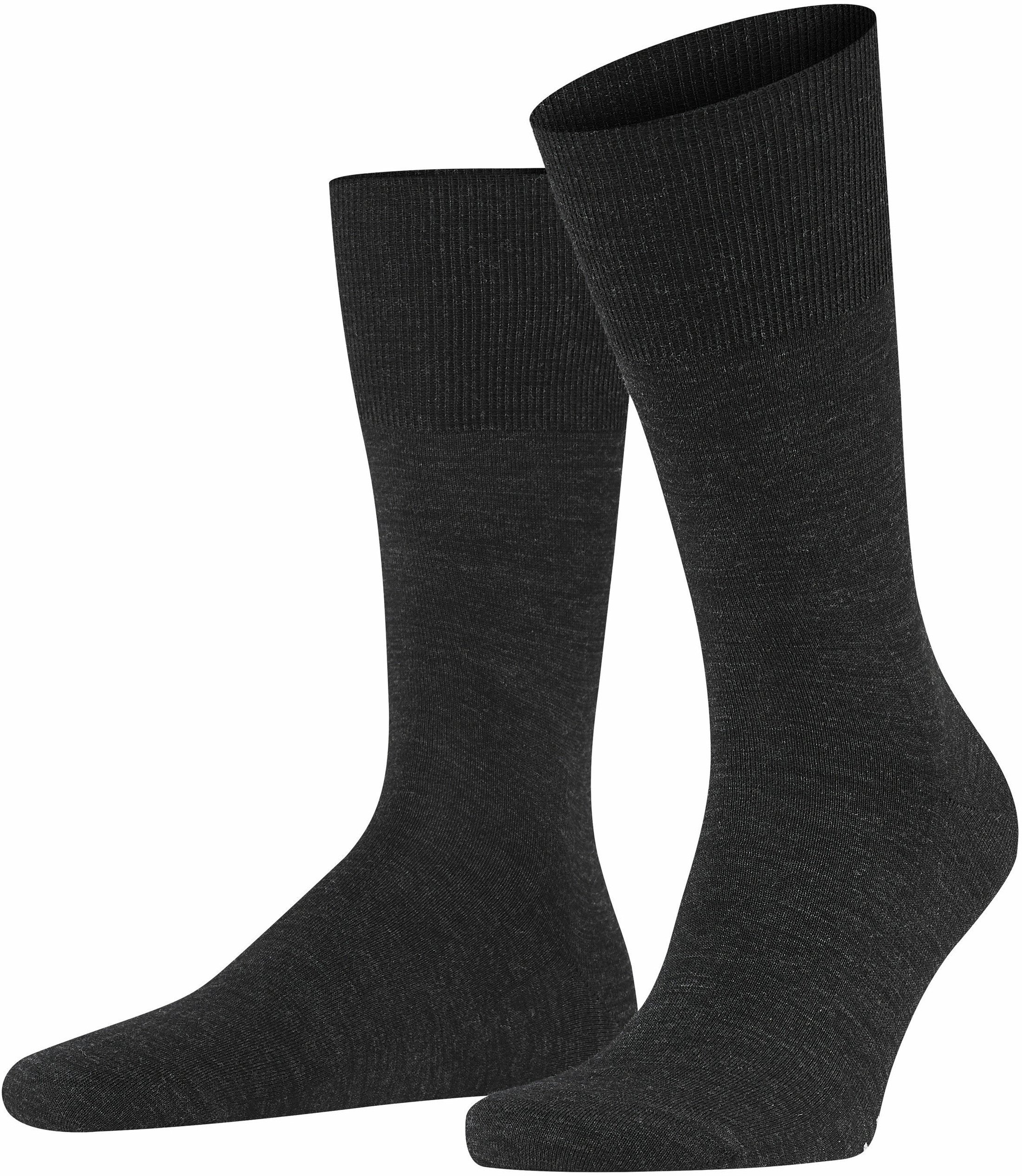 Airport Sock Dark Grey 3080