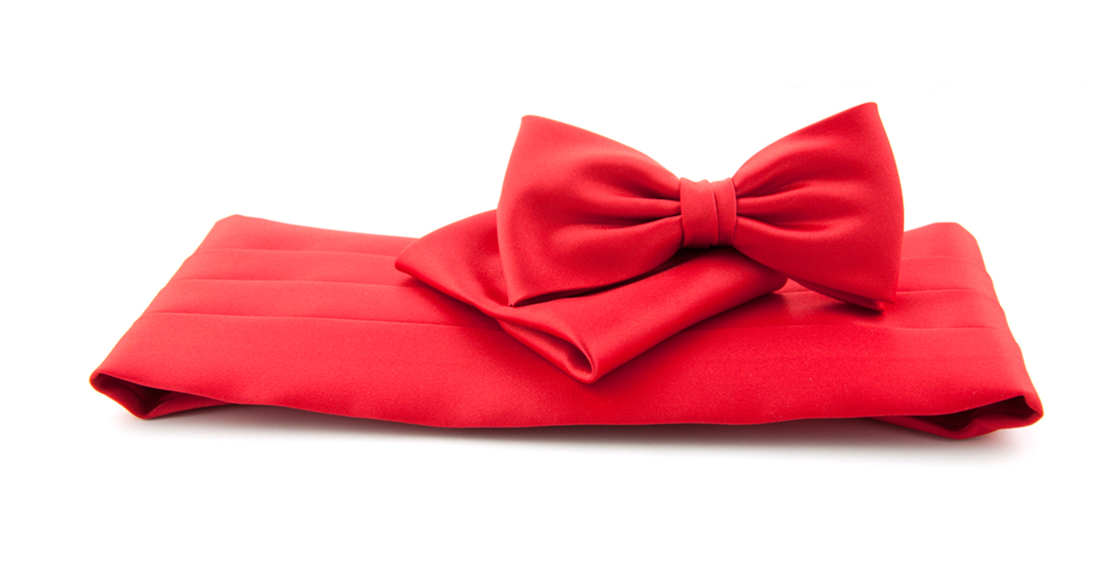 Cumberband + Bow Tie Red foto 0