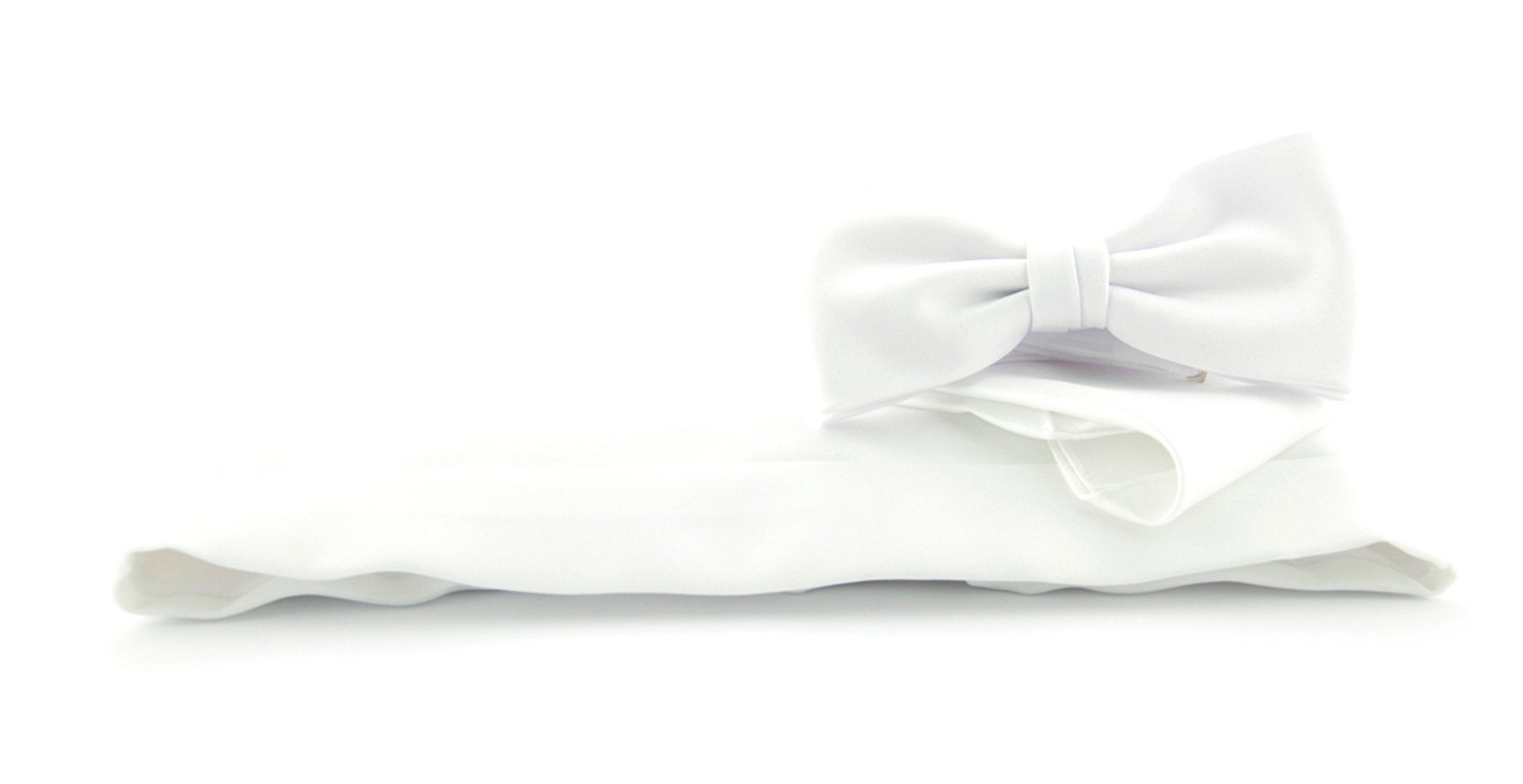 Cumberband + Bow Tie White foto 0