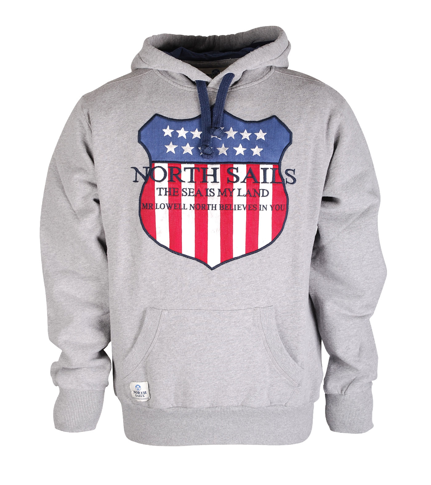 North Sails Hoodie Grey USA