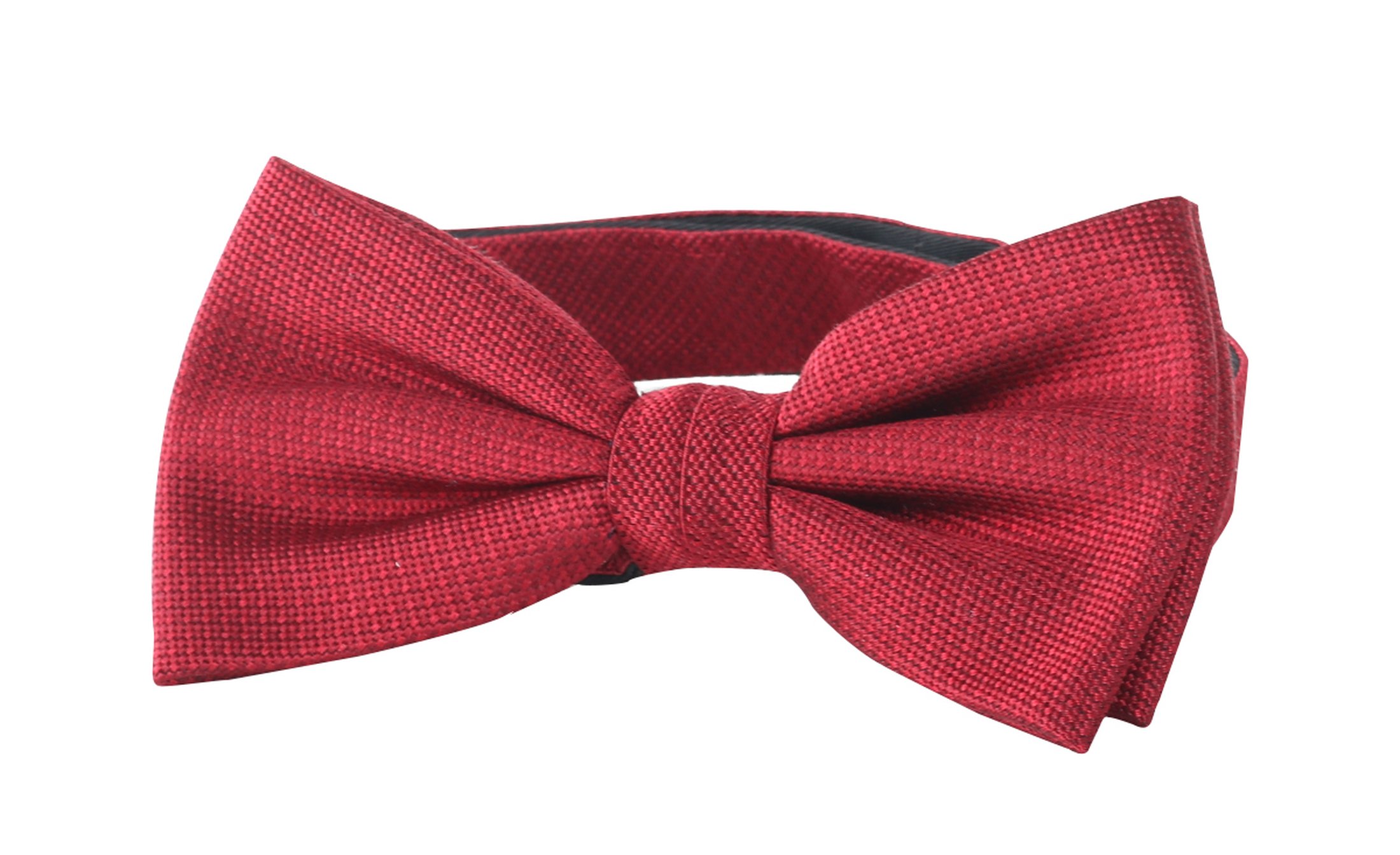 Bow Tie Silk Bordeaux photo 0