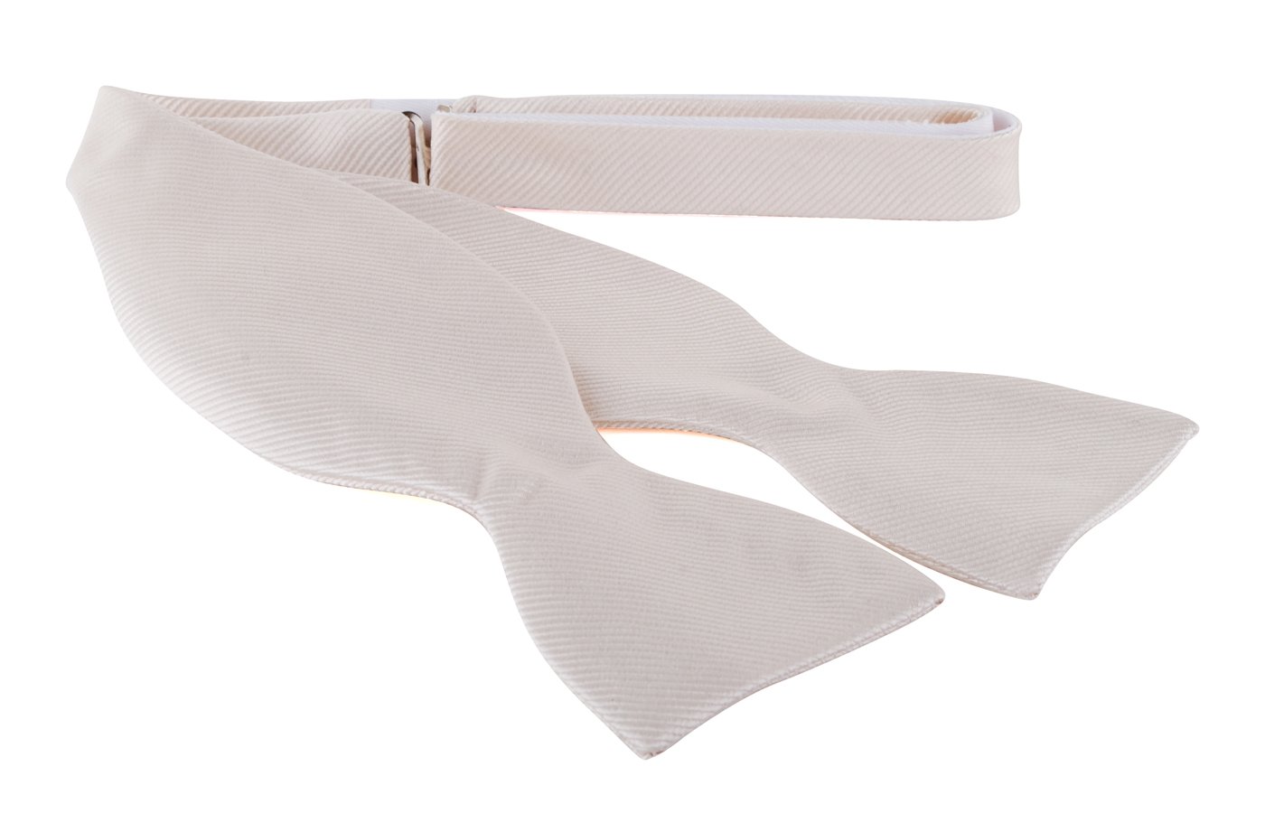 Self Tie Bow Tie Ecru F09 photo 0