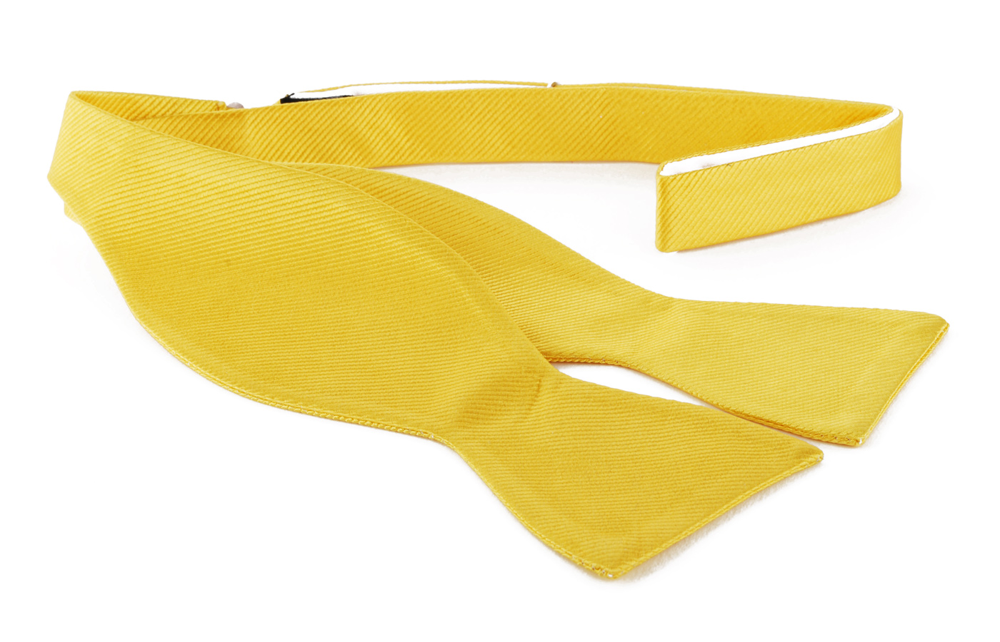 Self Tie Bow Tie Yellow F70 photo 0