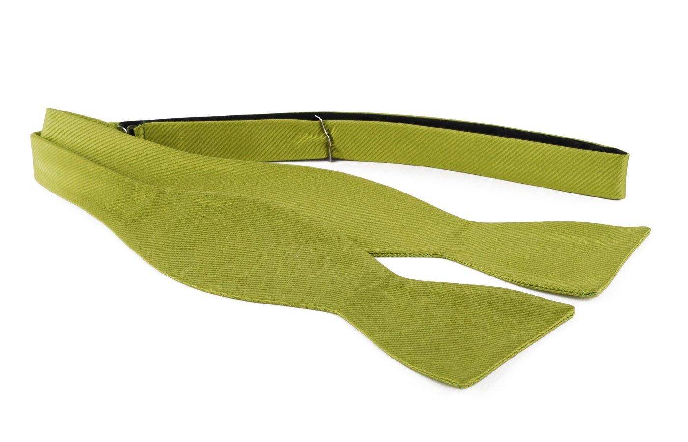 Self Tie Bow Tie Lime Green F04 photo 0