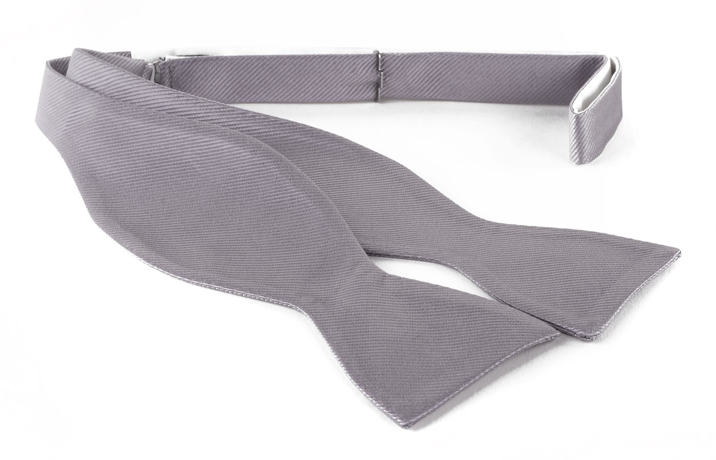 Self Tie Bow Tie Silver F48 photo 0