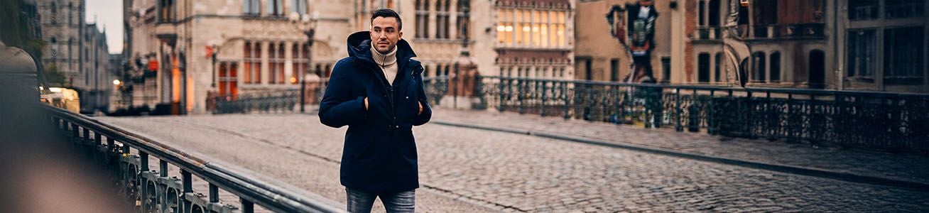 Parka jas voor heren