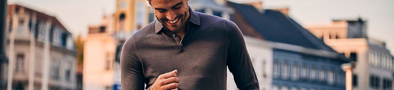 Poloshirts met lange mouwen
