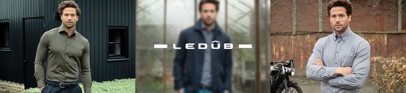 Ledub Overhemden Online Shop Morgen in huis Suitable