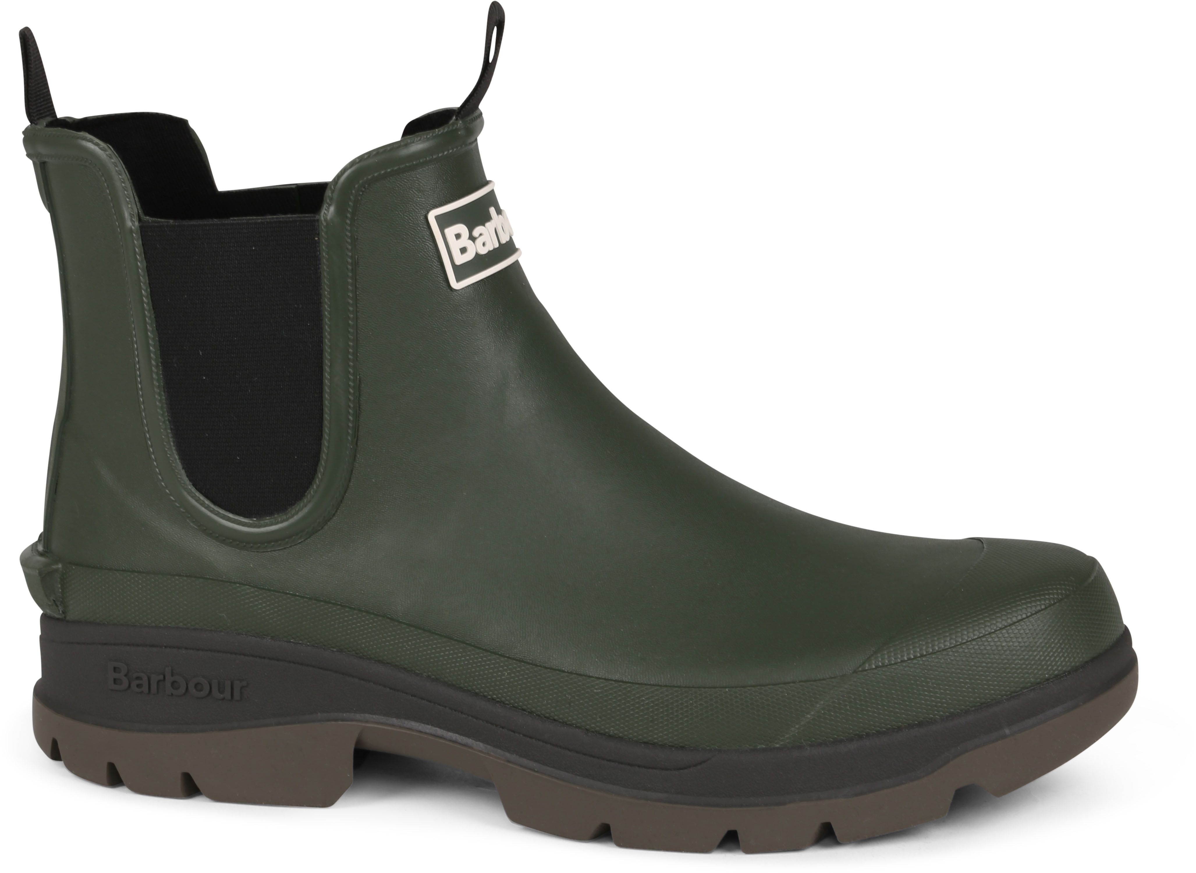 Barbour Nimbus Wellingtons Boot Olive Green
