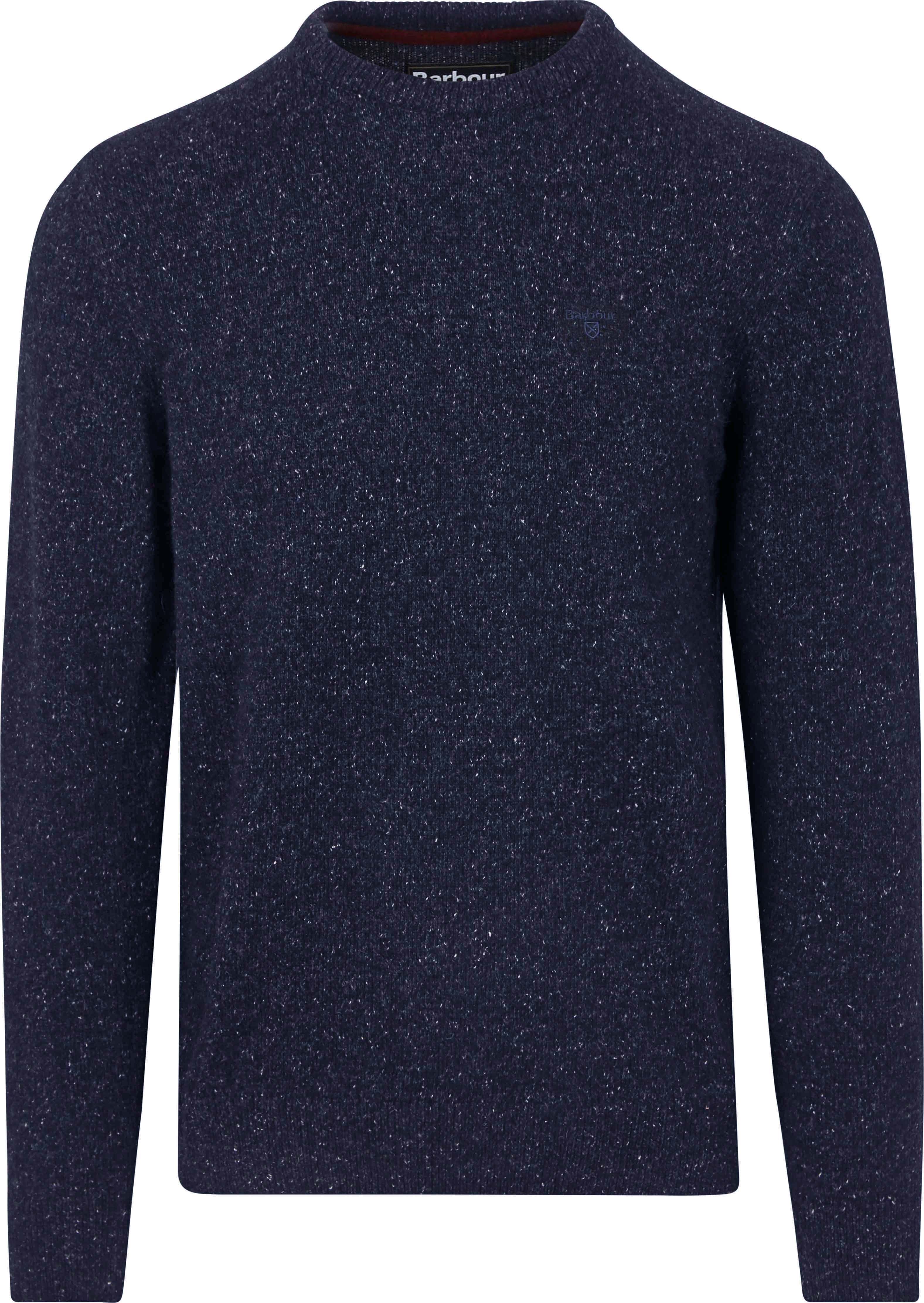 Tisbury Trui Wolmix Donkerblauw
