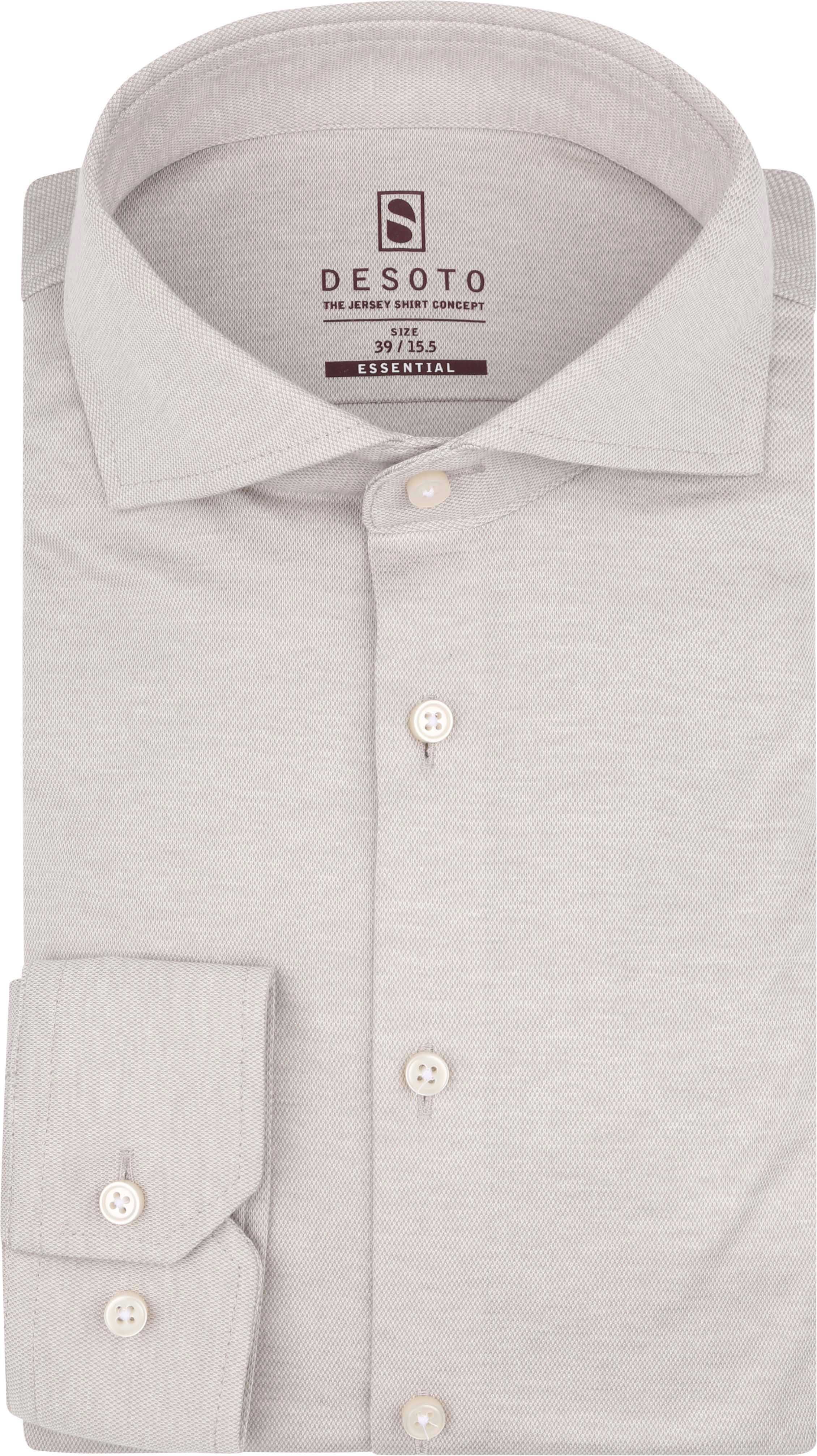 Essential Overhemd Hai Piqué Beige