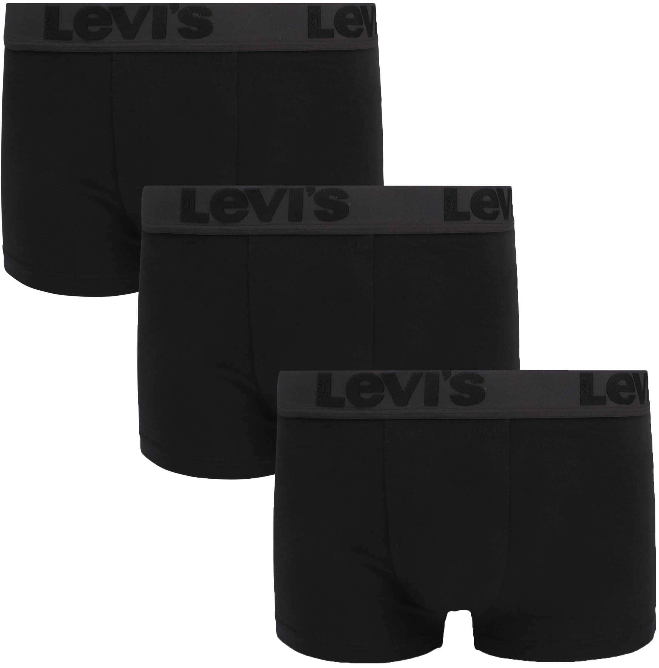 Boxershorts 3-Pack Uni Black