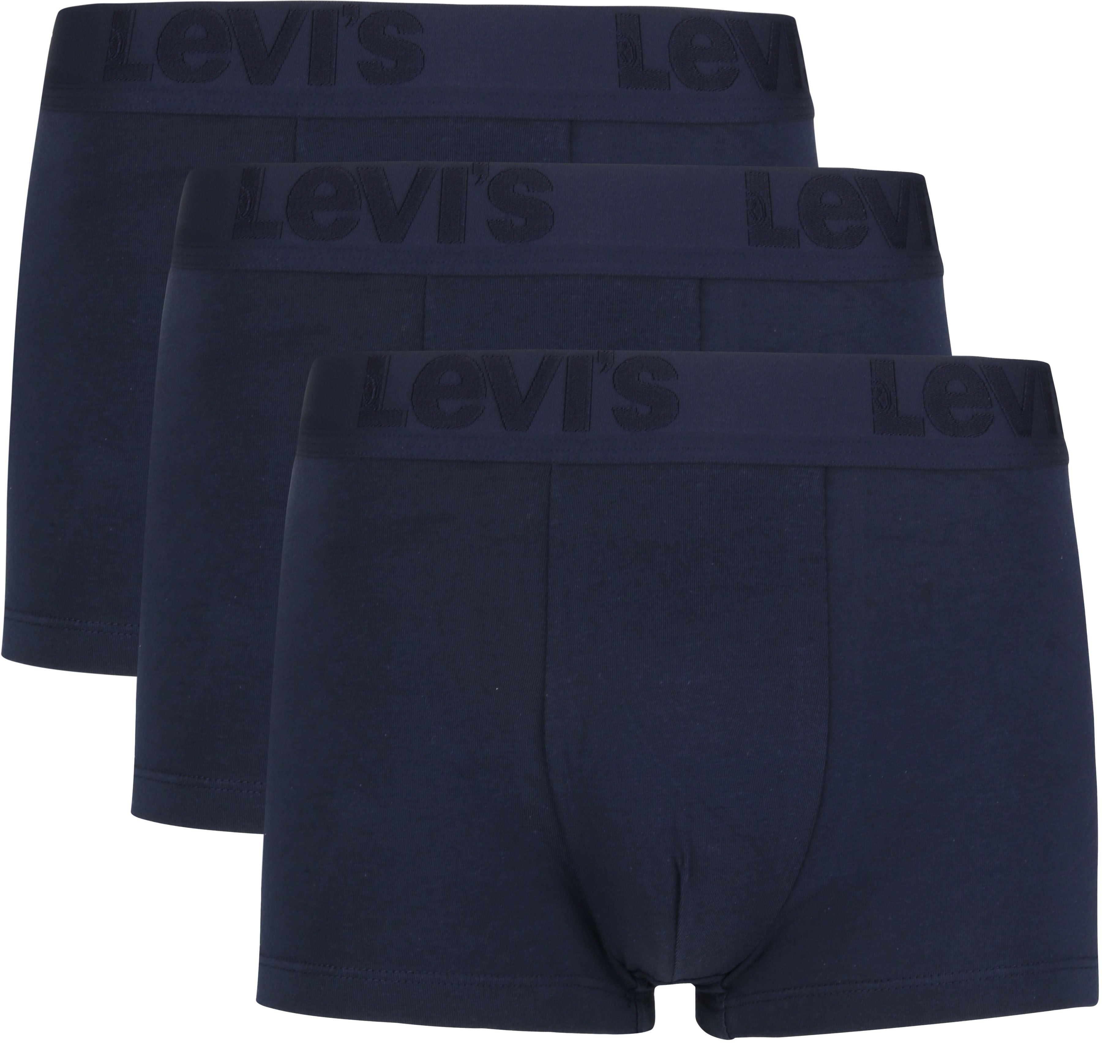 Boxershorts 3-Pack Uni Navy