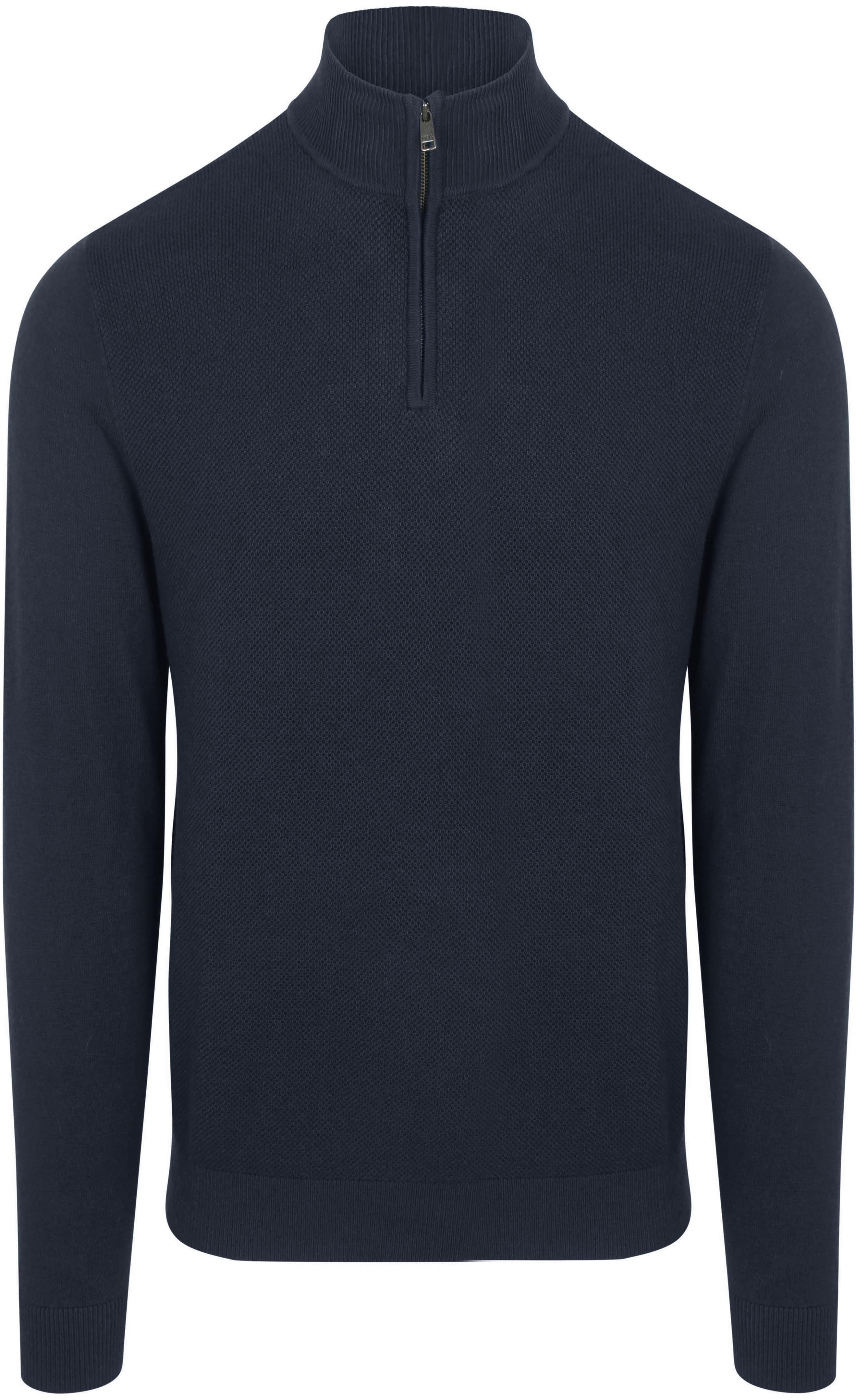 Pull Half Zip Laine Merinos Marine