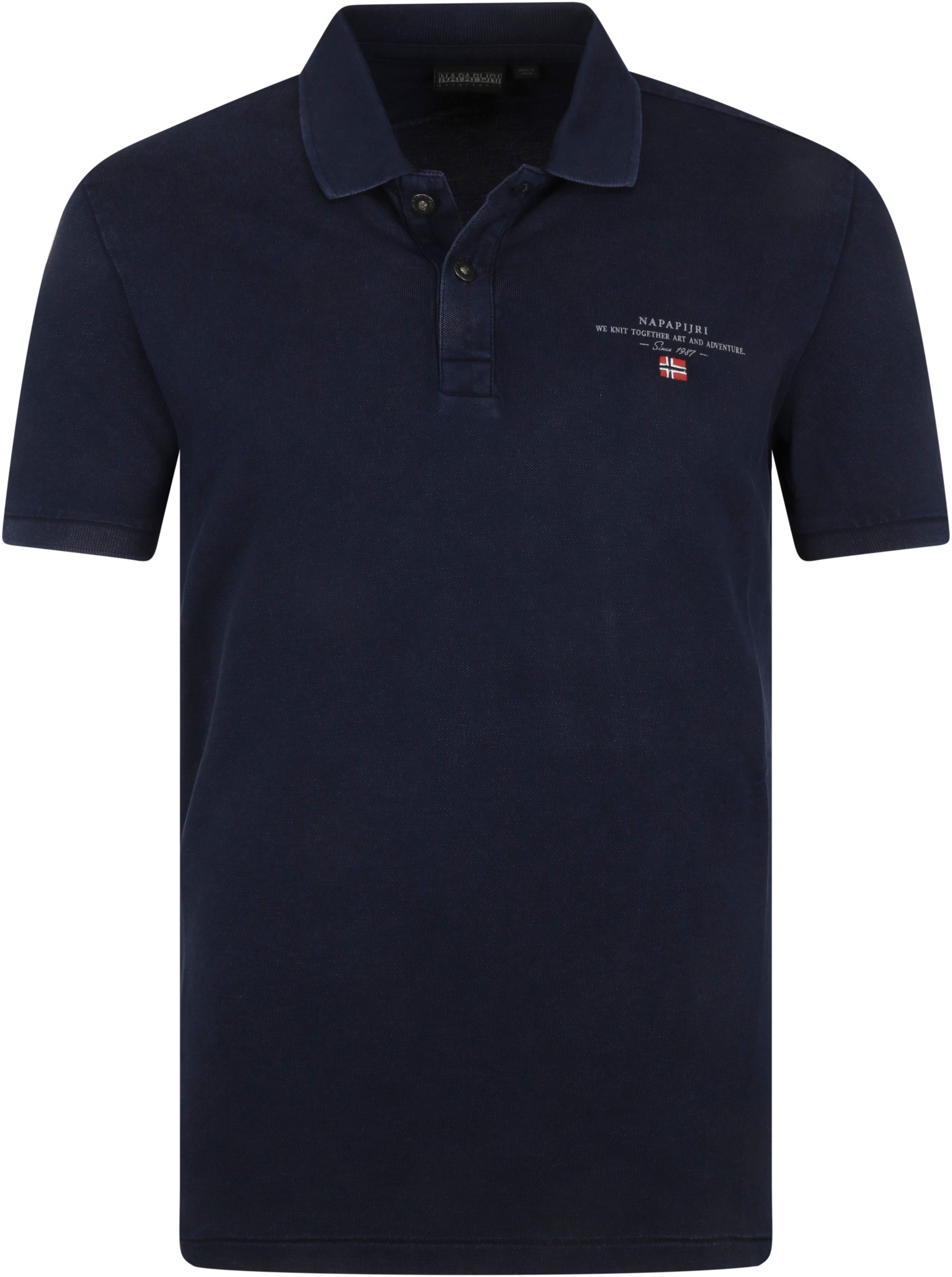 Polo Elbas Navy Blau