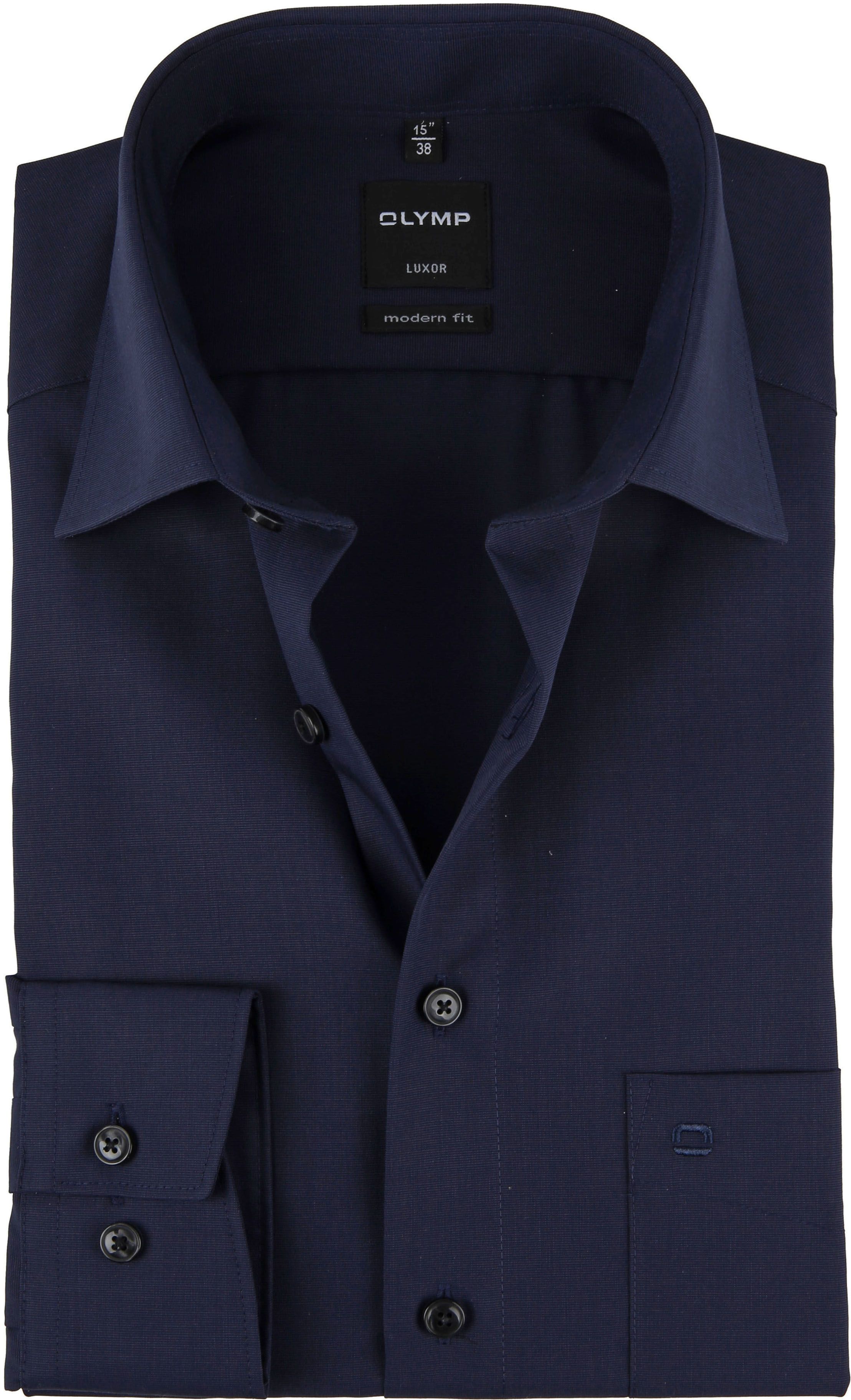 Overhemd Luxor Modern-Fit Donkerblauw