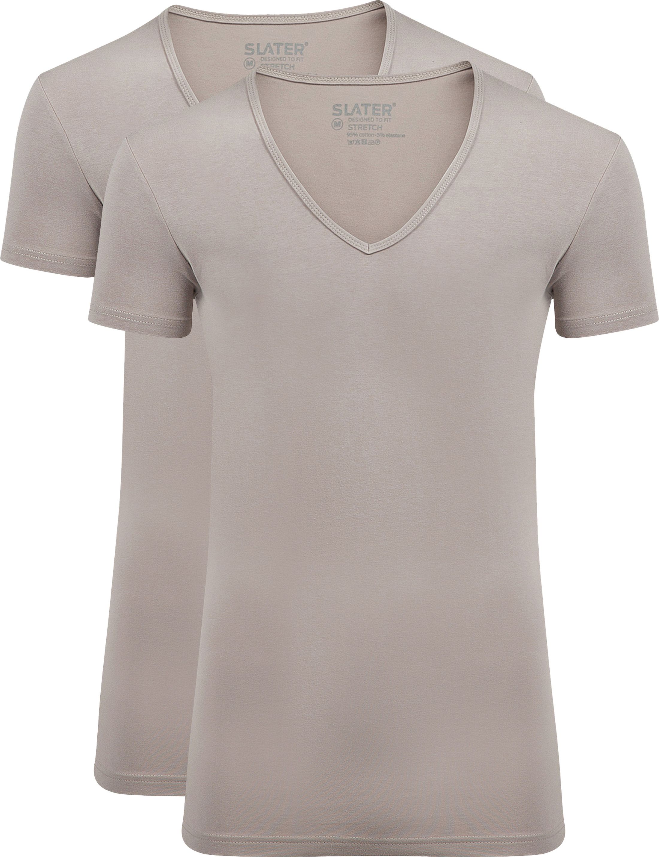 2-pack Stretch Onzichtbaar Ondershirt V-hals