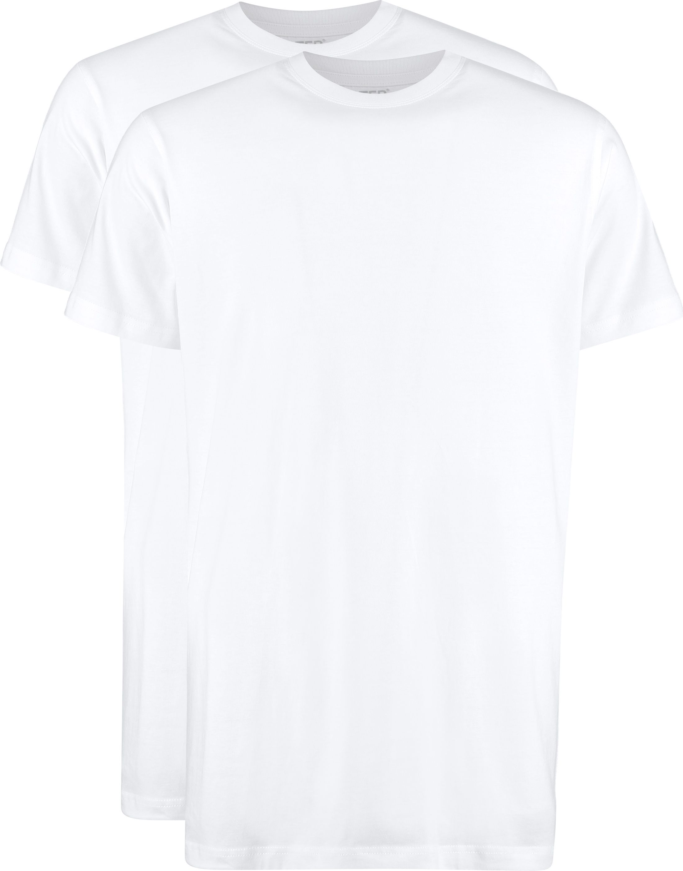 T-shirts Lot de 2 Extra Long Blanc