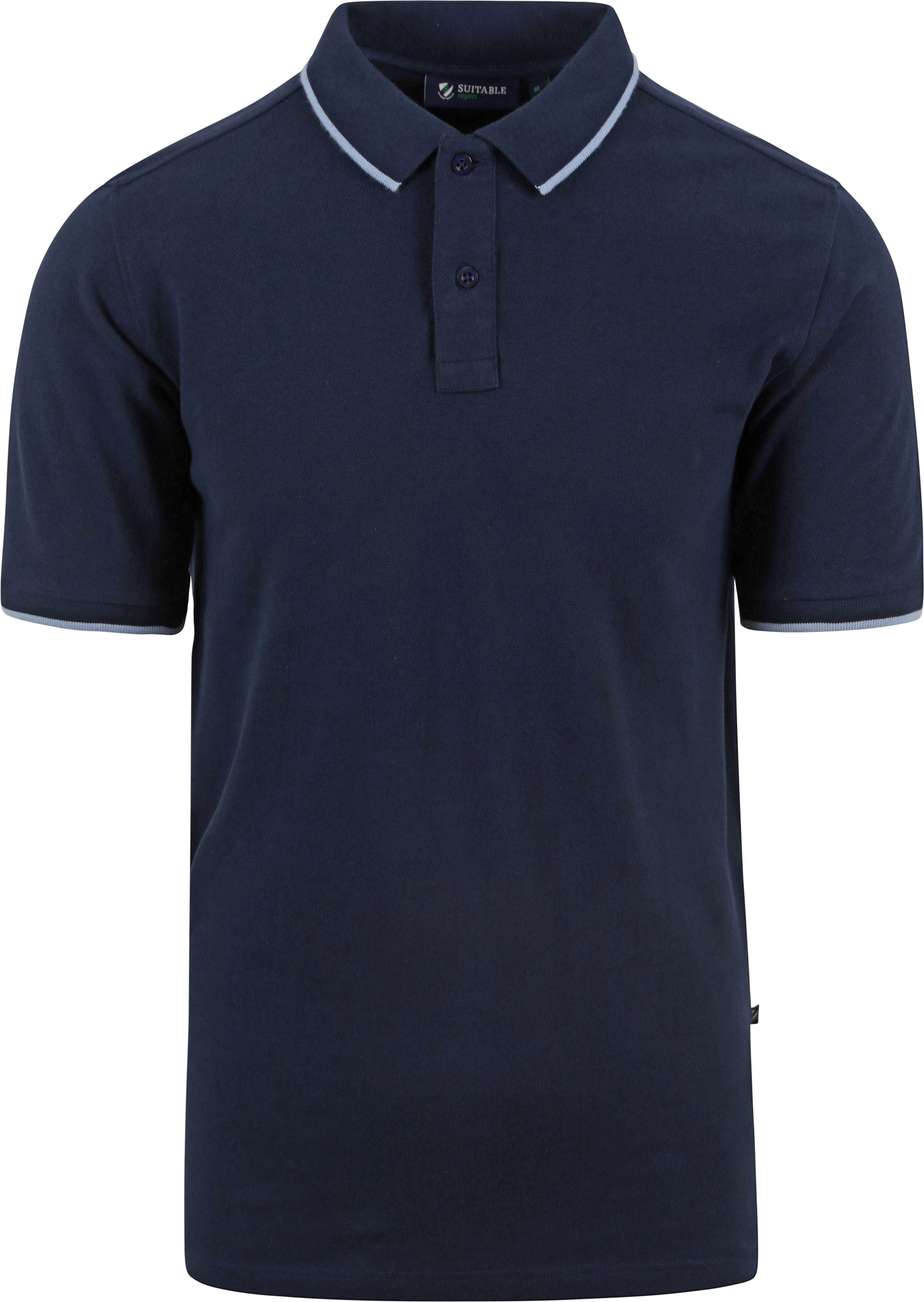 Respect Poloshirt Tip Ferry Navy