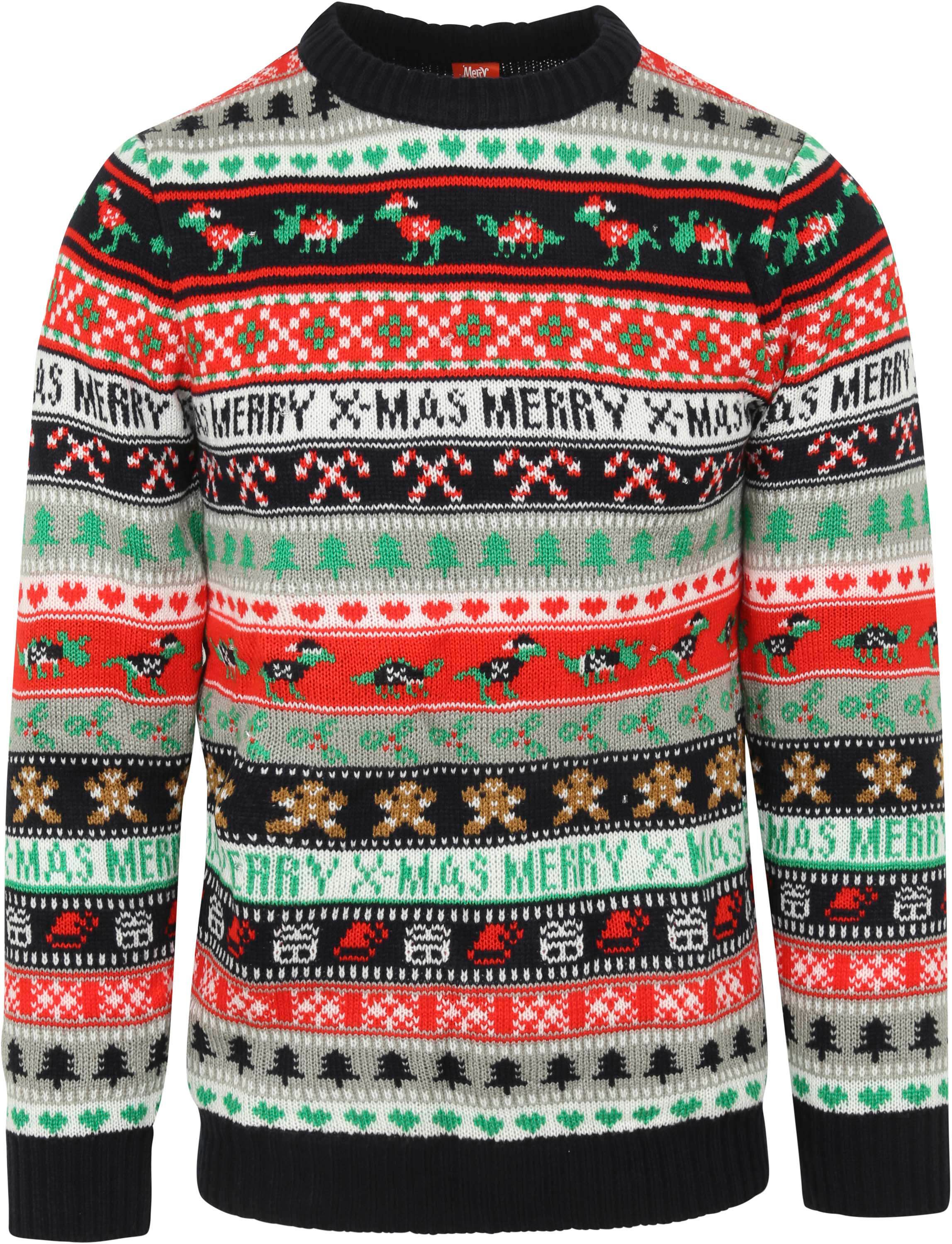 &#039;s Light Up Christmas jumper With Ginger Bread and Canes
