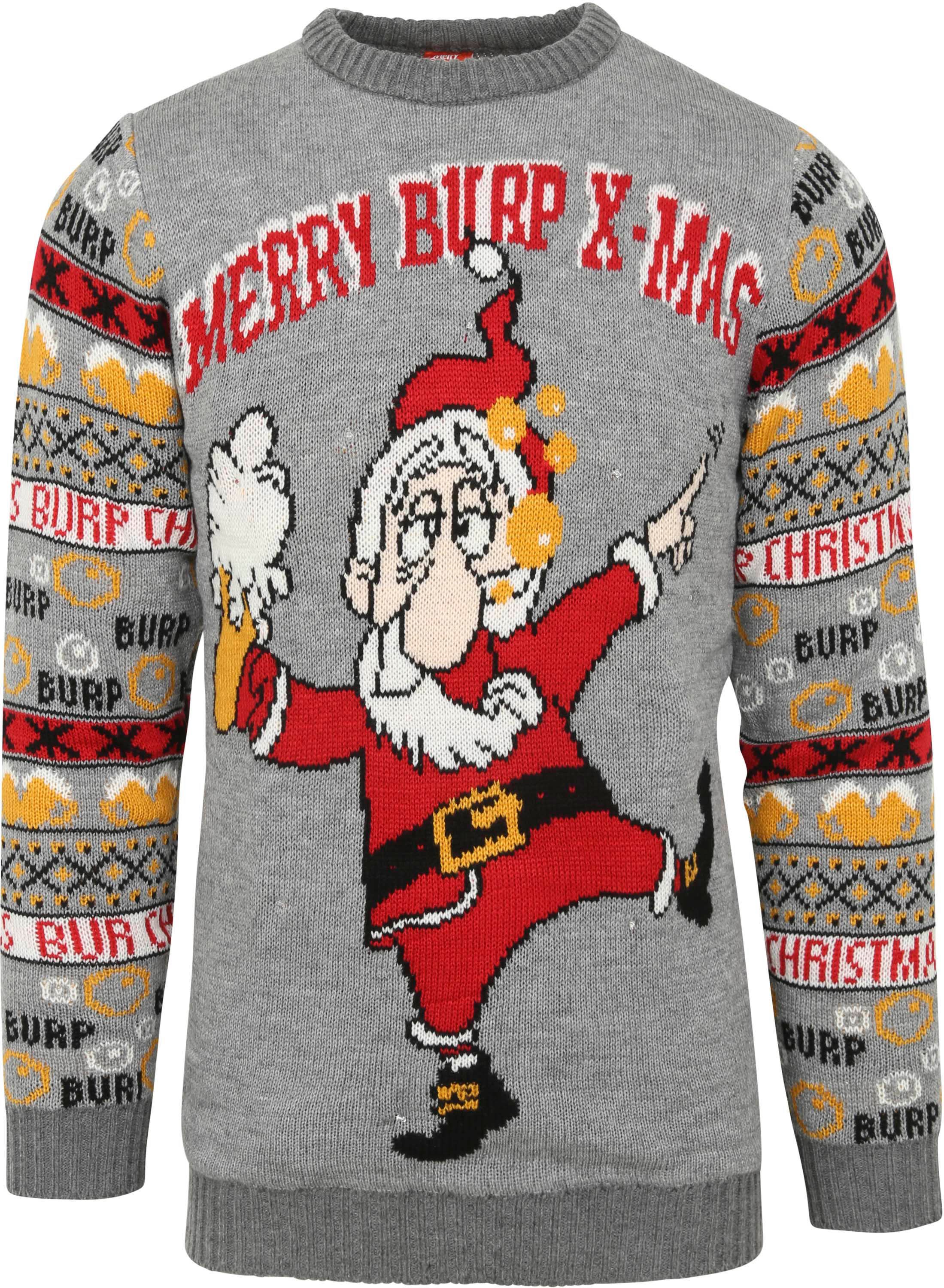 's Xmas Jumper With Lights and Drunken Santa