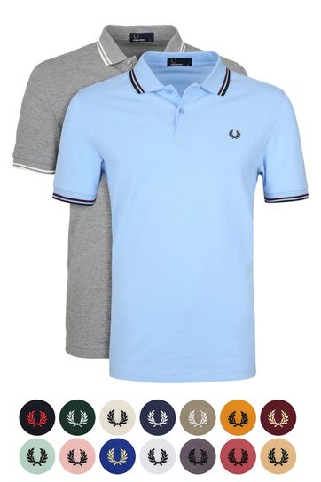 Herrie Assortiment Onbekwaamheid 2 Fred Perry polo shirts for 129.90 order online | Suitable